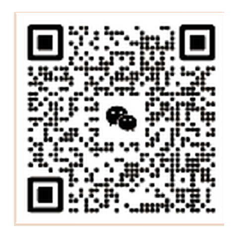 Direct WeChat contact QR code supplied in the brochure